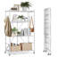 Tablette de rangement pliante avec roulettes