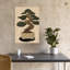 «Serene Japanese Bonsai», reproduction d'art murale contemporaine-637847132