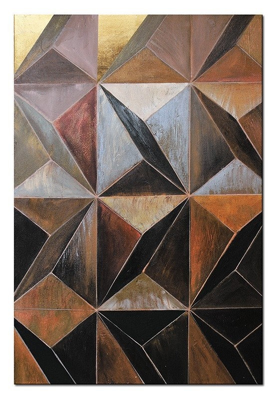 Abstraction - Wrapped Canvas Painting