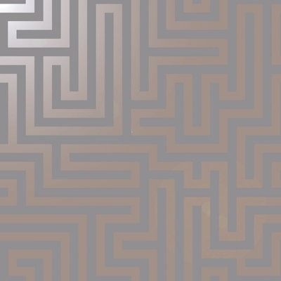 Metallic Bold Stripe Stripes Feature Wallpaper