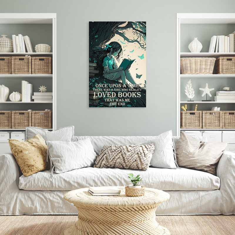 Impression sur toile, "A Girl Who Really Lived" sur toile, H 14 po x l 11 po x P 1,25 po