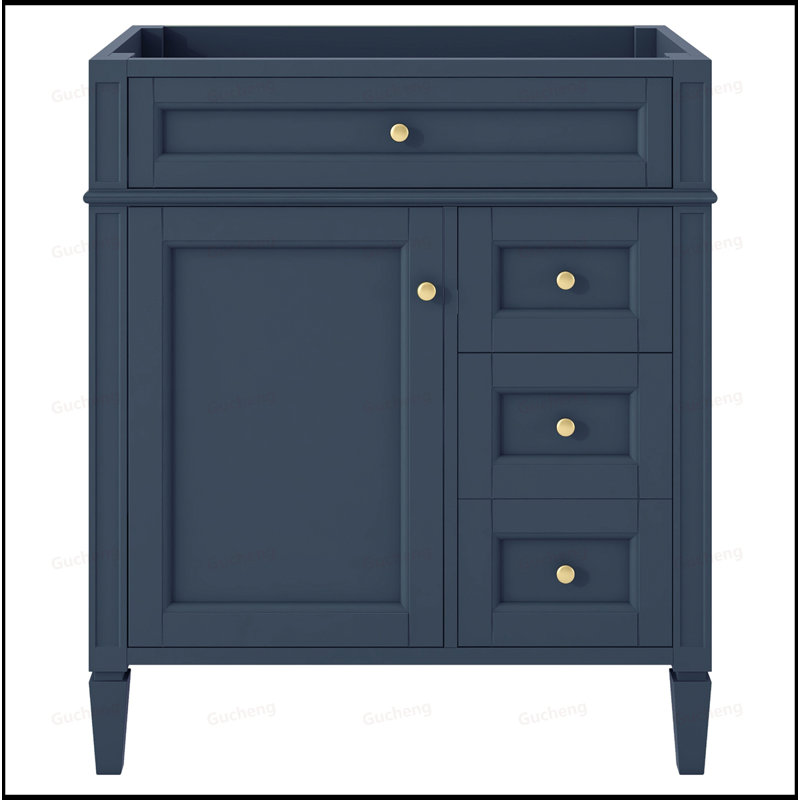 Meuble-lavabo de 30 po seulement, Marine