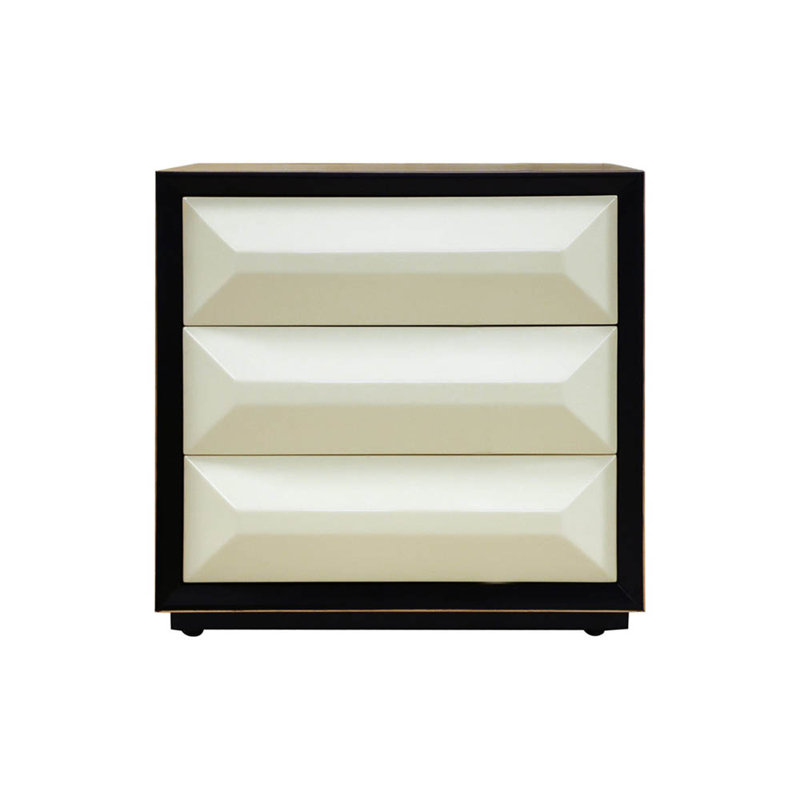 Lebbie 60cm W Solid Wood Bedside Table