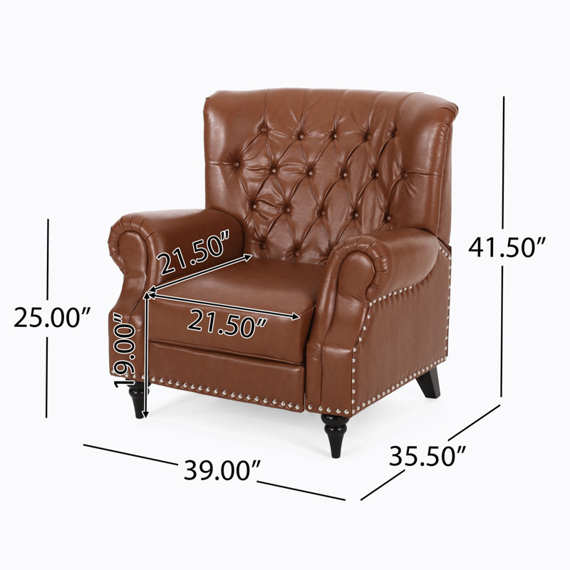 Fauteuil large de 39,50 po Bendt