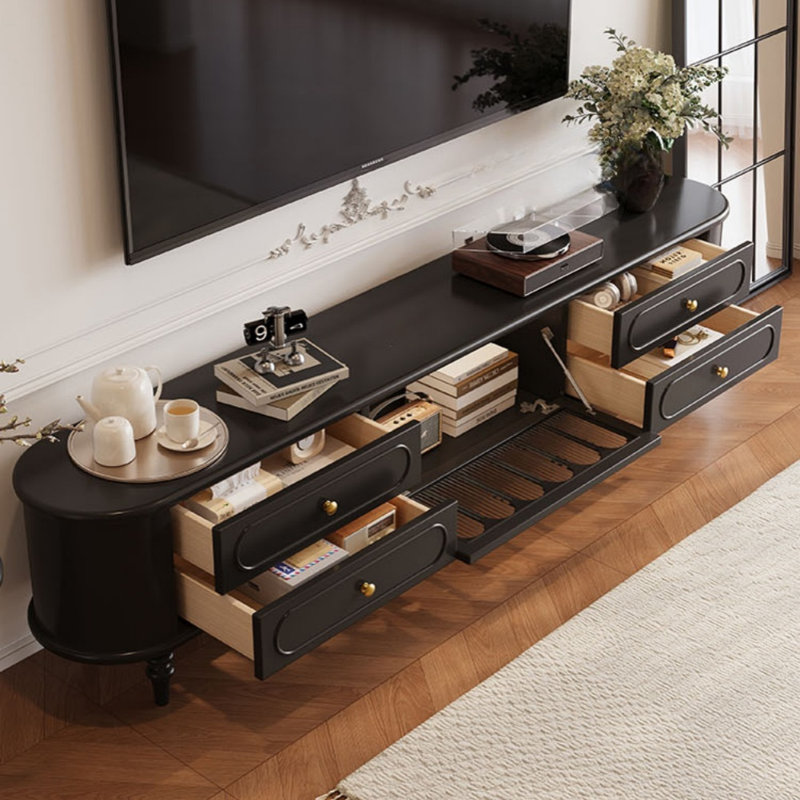Meuble télé de luxe avec rangement rétro