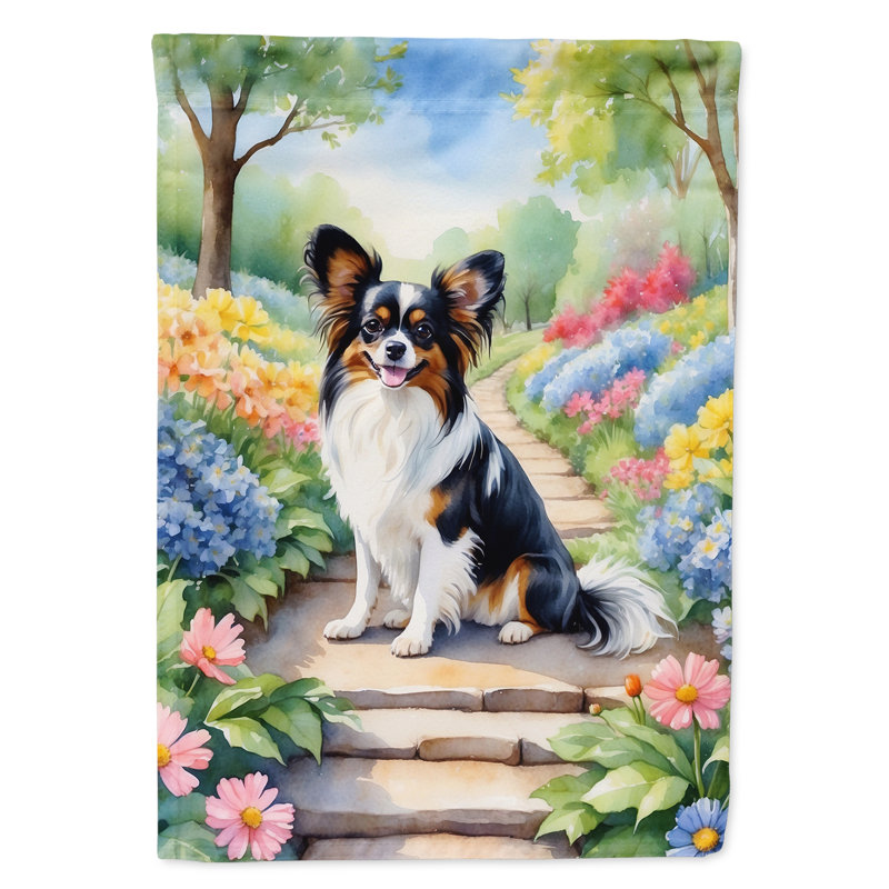 Drapeau de jardin en polyester à double face H 15,5 po x l 11,25 po Taihlor