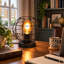 Karnes 1-Light Black Metal Table Lamp