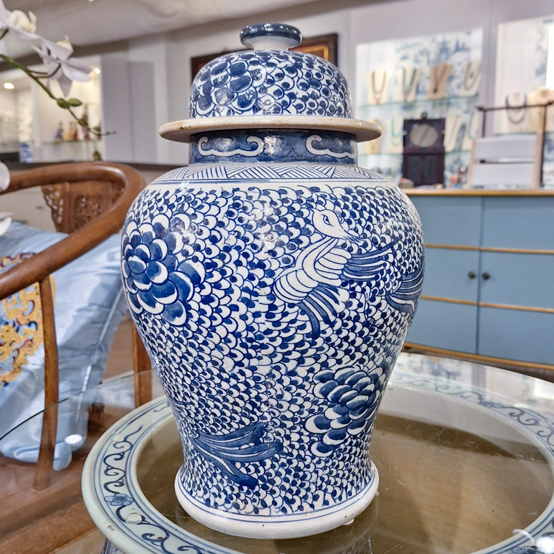 Pot en porcelaine gingembre fabriqué à la main