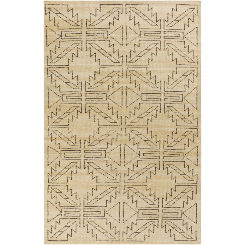 Eligah Wool Indoor Rug, Rectangle 2' x 3'