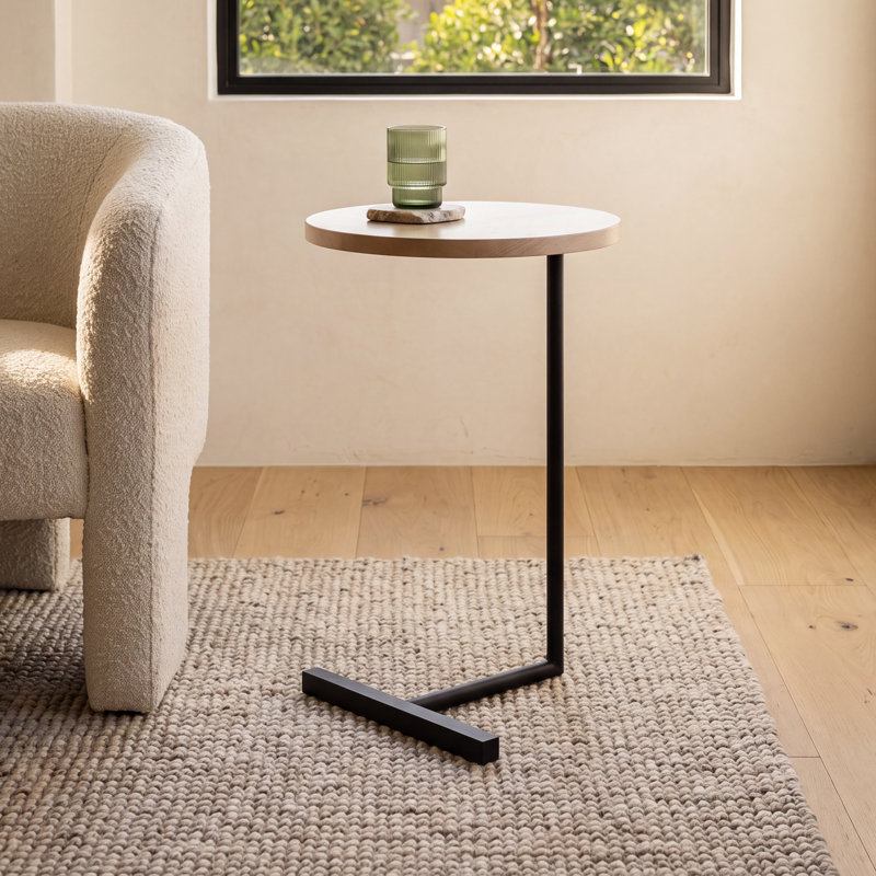 Sofitel Solid Wood Top End Table