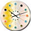 Horloge murale rétro Mid-Century-40748271