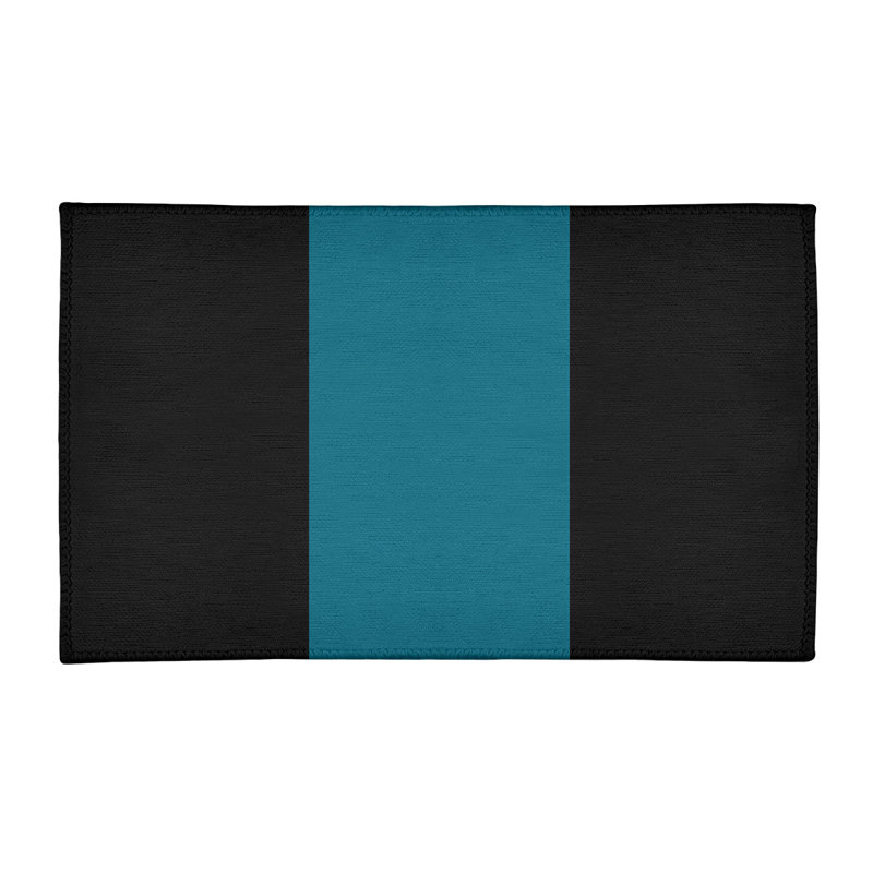 Tapis en poly-rayures jacksonville retour foote, Rectangle 4 pi x 6 pi