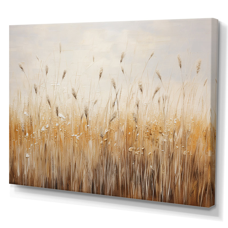 Prairies majestueuses prairies sur toile, H 30 po x l 40 po x P 1,5 po, Toile tendue