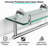 Bathroom Glass Shelf With Towel Bar