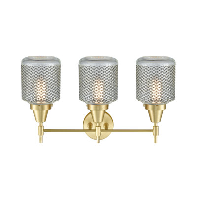 Éclairage pour meuble-lavabo à 3 lumières à intensité variable Gayle