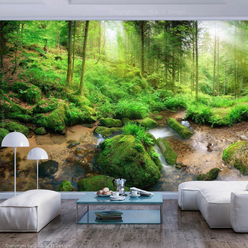 Ezrie Peel & Stick Wall Mural, 55" L x 77" W