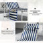 Chaise longue pliante