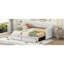 Lit de jour convertible rembourré Warm Beige