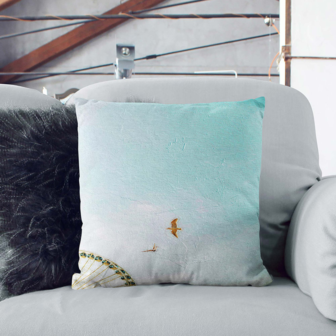 Birds Cushion with Filling