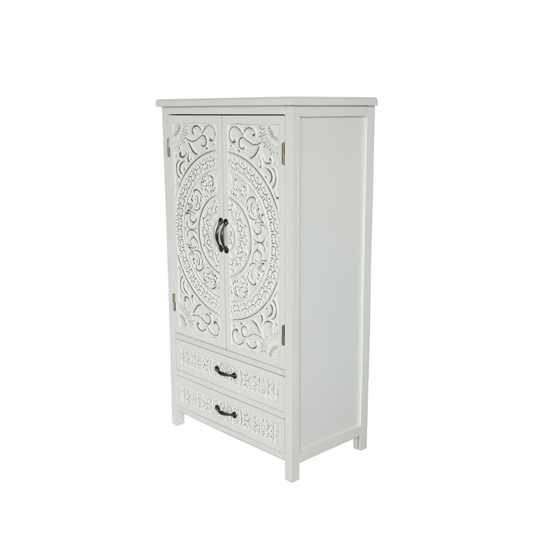 Armoire de rangement Tower - Buffet en bois rustique