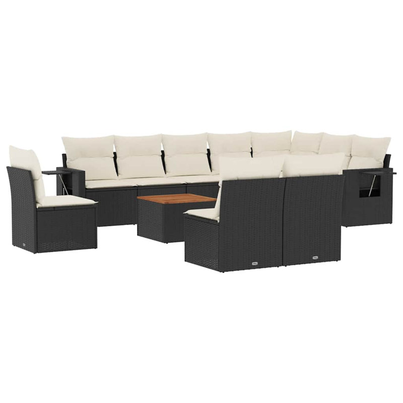 Ensemble de canapé de jardin Vidaxl PE