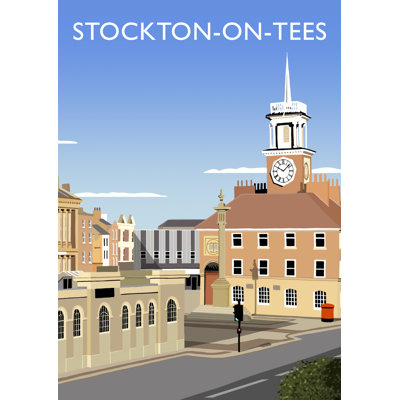 'Stockton On Tees 2' by Richard O'Neil - Print