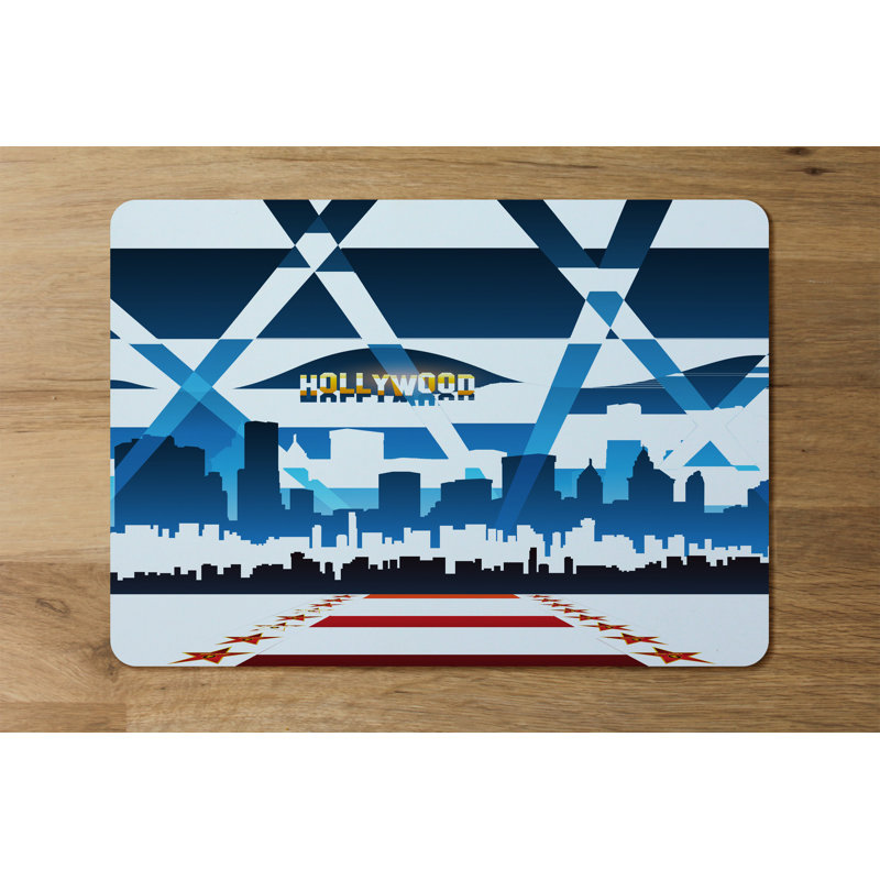 Binette Polyester-Coated Hardboard Rectangle Placemat