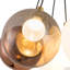 Bolla 17-in Gold dimmable LED Chandelier-781256399