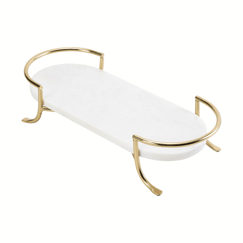 Oval Marble Tray