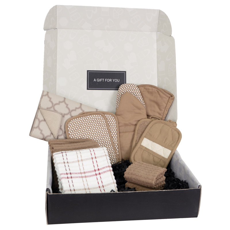 RITZ Legacy Collection, Kitchen Gift Set, Mocha/Toast