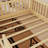 Wood Twin Size Floor Bed With High Guardrails Light For Kids-1522998448
