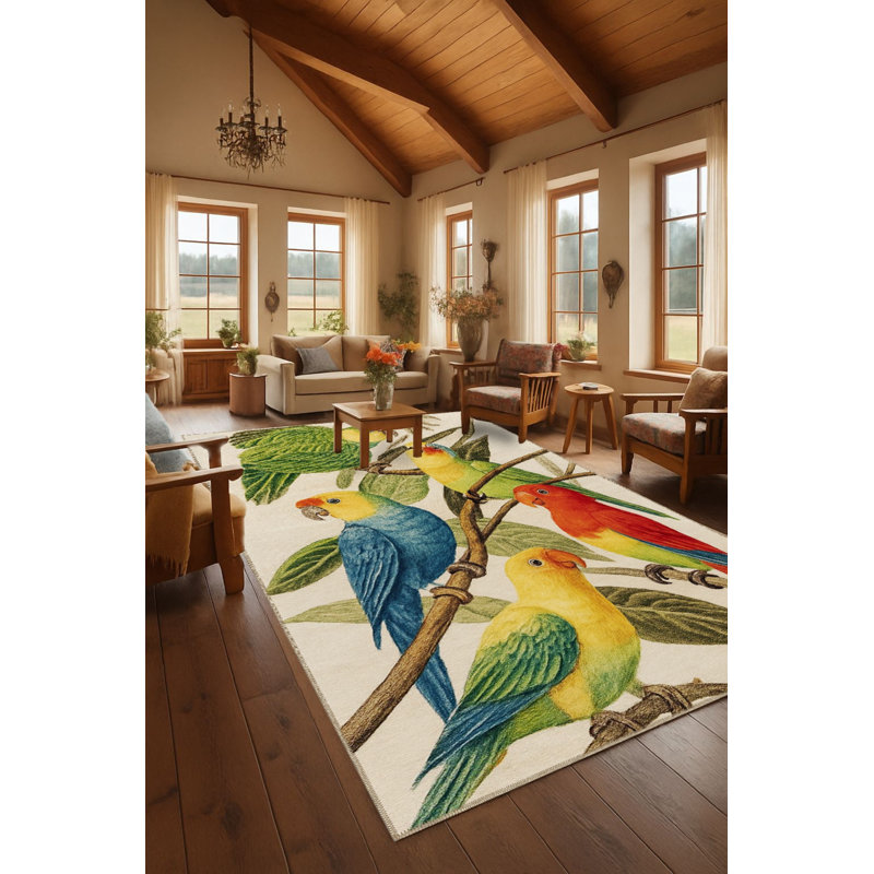 Tapis tissé à la crème Mosso, 2'6" x 9'10"