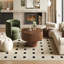 Table basse ronde simple