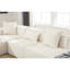 Moderne beige modulaire avec un salon relaxant, tissu, sans assemblage, option élégante