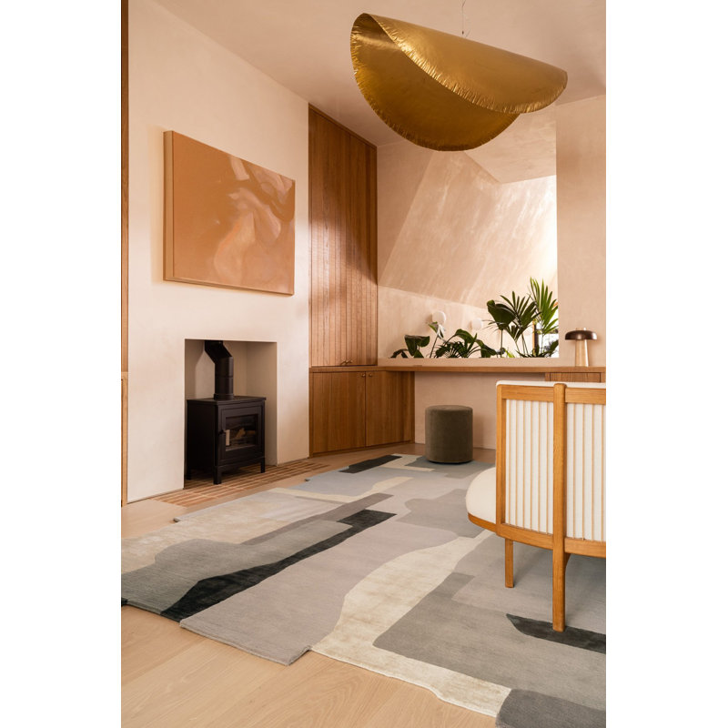 Della Mushroom Shaped Area Rug, Rectangle 12' x 18'