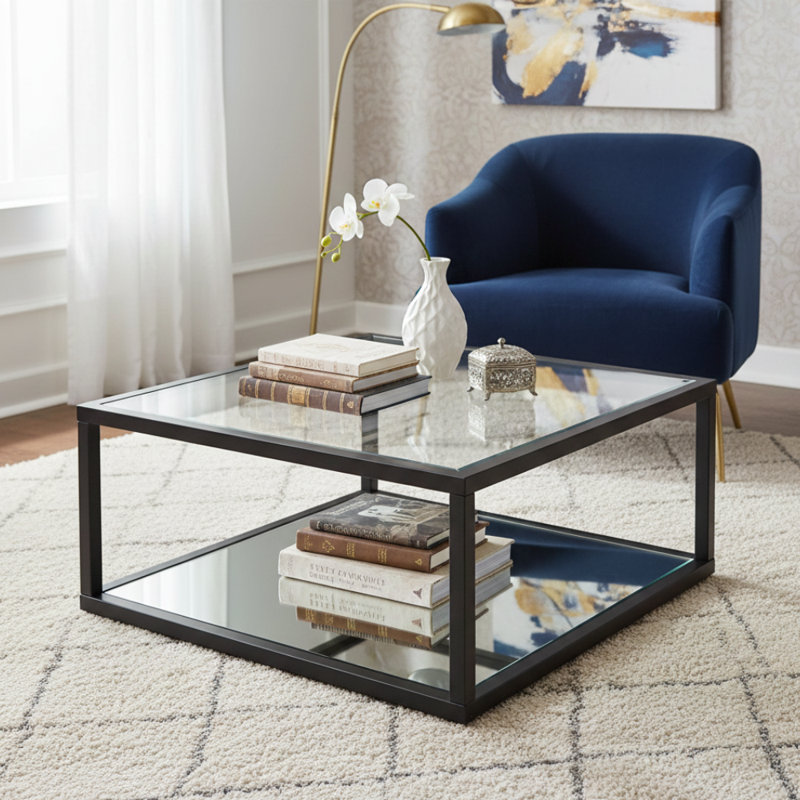 Rhayam Black Coffee Table