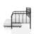 Twin Metal Daybed with Trundle by 