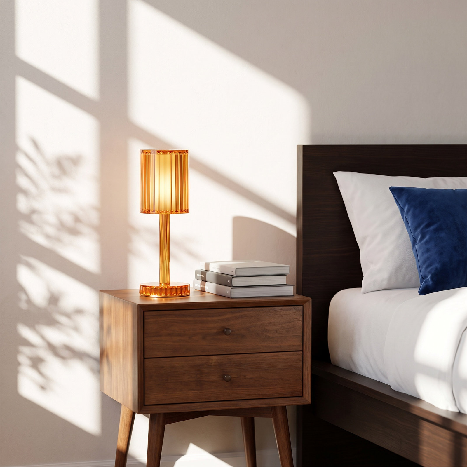 Vondom Gatsby Cylinder Table Lamp, Amber
