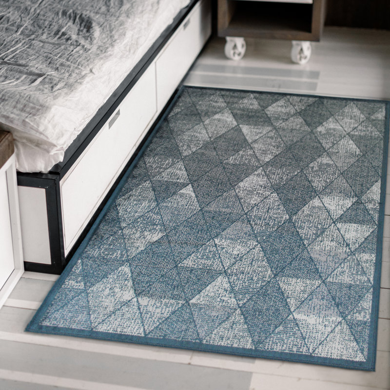 Tapis vert / gris Windbrook