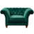 Cuir véritable vert