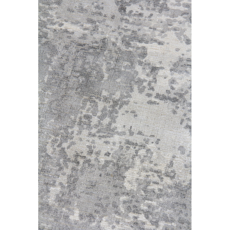 Murano Handmade Area Rug, Rectangle 12' x 15', Metallic