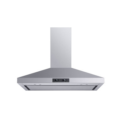 Hotte murale convertible 30 pouces 300 CFM en acier inoxydable avec filtre inclus