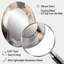 Miroir mural ovale rose-378911300