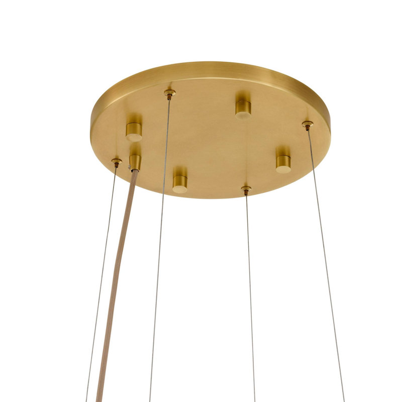 Wright Grid Chandelier