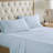 12 Piece Comforter Set With Cotton Bed Sheets Blue/Brown