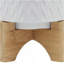 PLATEAU 5 "AVEC SUPPORT CHEVRON, BLANC-286219197