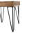 Hannalee 2 - Piece Solid Wood Living Room Table Set