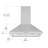 Ancona 24" Stainless Steel 440 CFM Convertible Wall Range Hood with Mesh Filter-46818693