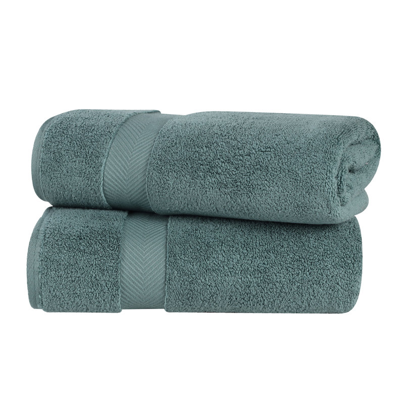 Drap de bain 100% coton Hamachi, Jade