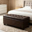 Banc de rangement avec repose-pieds 50,25 po-1380503604